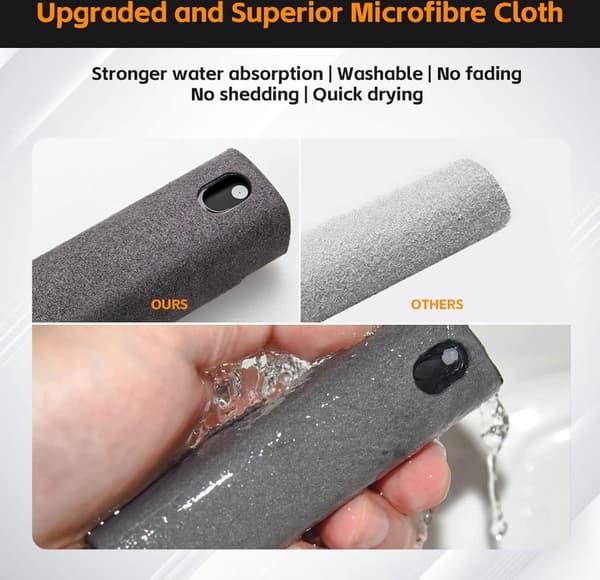 Screen Cleaner - Refillable - 2 in 1 Screen Cleaner - Screen Cleaner - Screen Spray - Cleaning Spray - Cleaning Spray - Microfiber Cloth ...