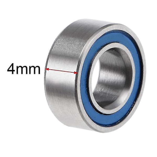 20 stk Mr105-2rs 5x10x4mm Kuglelejer Stål Dobbelt-afskærmede Miniaturekuglelejer, blå