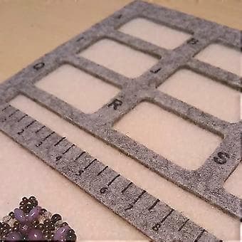 Bløde flockningsmåtter til perler Smykkefremstillingstilbehør Blød perleplade Perlearbejdstilbehør Gave til perleentusiaster Sektion B Section B