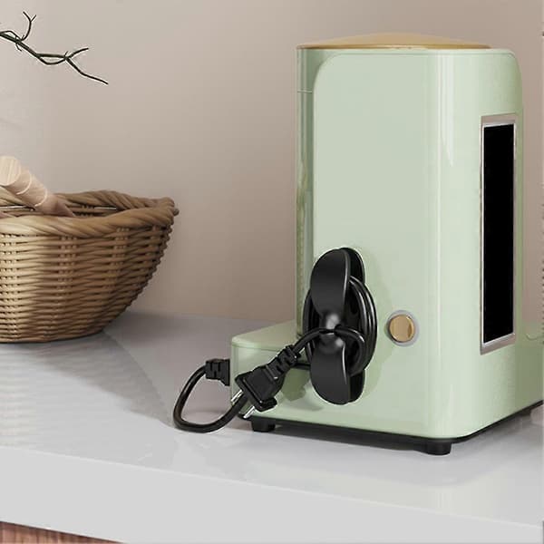 10 stk. apparatkabelholder, ledningsorganisering for apparatkabel, hvit