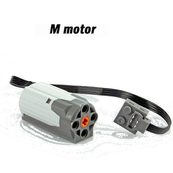 Building Block M-Motor 8883 Electric for Power Functions Assembled gray gray