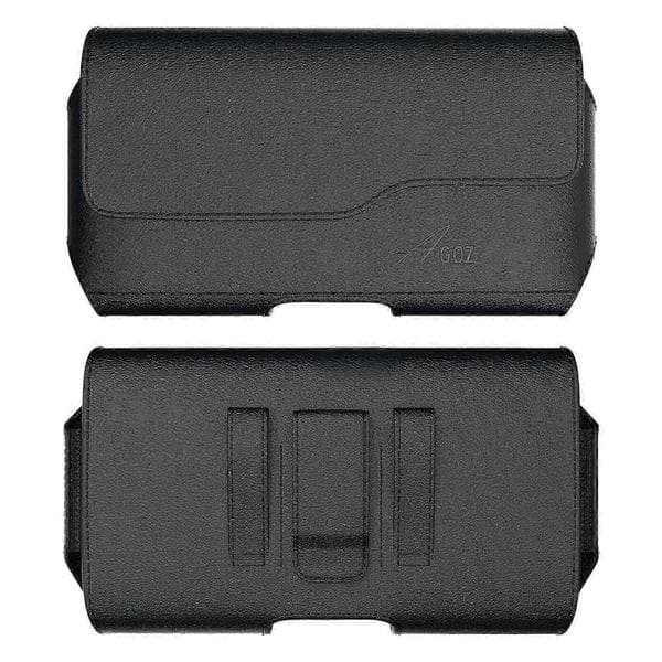 Leather Protective Case with Belt Clip and Magnetic Closure for 13 Mini and 12 Mini Devices