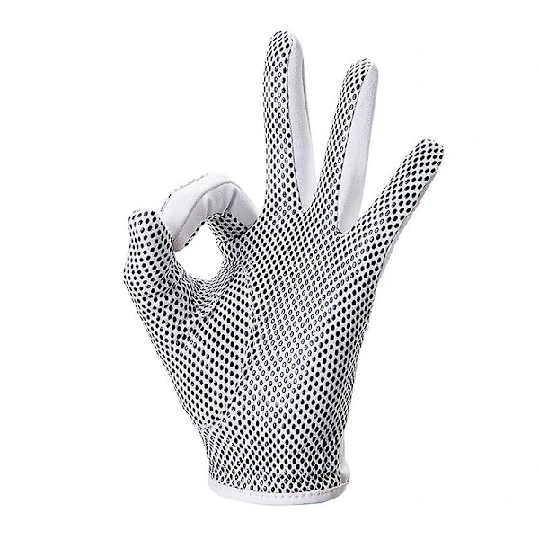 【xj】Women's Leather Golf Gloves, One Pair