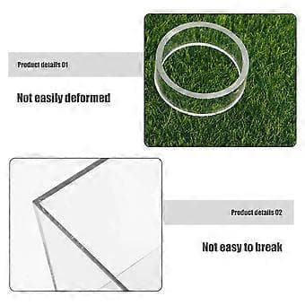 Golfbold Display Etui Klar Golfboldholder Transparent Display Etui til Souvenir Display Golfbold Stativ Display Klar Golfbold Beholder Enkel G