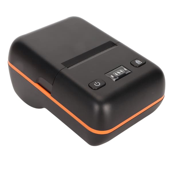 58mm Thermal Printer BT4.2 Connection 50 to 80mm/s 203DPI Type C Automatic Sleep and Wake Shipping Label Printer 100-240V US Plug
