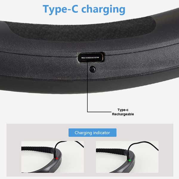 1 pc Neck Reading Light, Bedside Reading Lamp, 3 Colors, 6 Brightness Levels