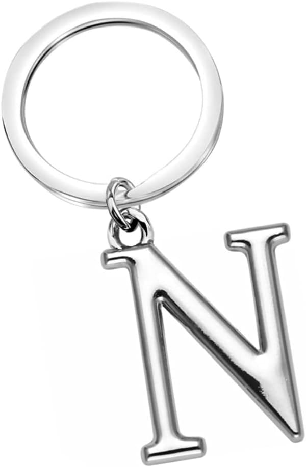 Nøglering Bogstav - Initial Bogstav Nøglering Charm Bogstav N_tfrf N N