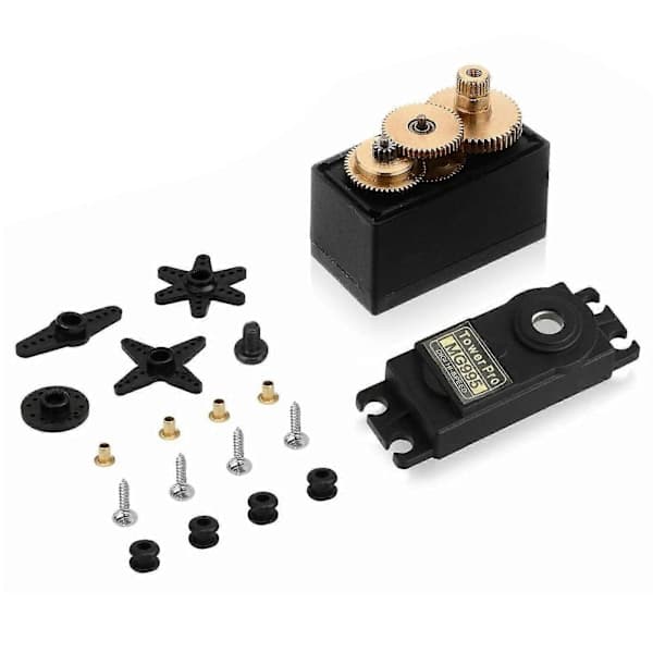 4st Vattentäta MG995 Metallväxel Digital Servo Coreless Högt Vridmoment Hastighet För RC