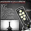 2 pcs H4 LED Headlight Bulbs Kit High Low Beam 220w 60000lm Super Bright 6000k White