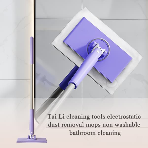 Mini automatisk skiftende engangs klutmopp Multifunksjonell holdbar mopp for bruk i huset på soverommet Mop