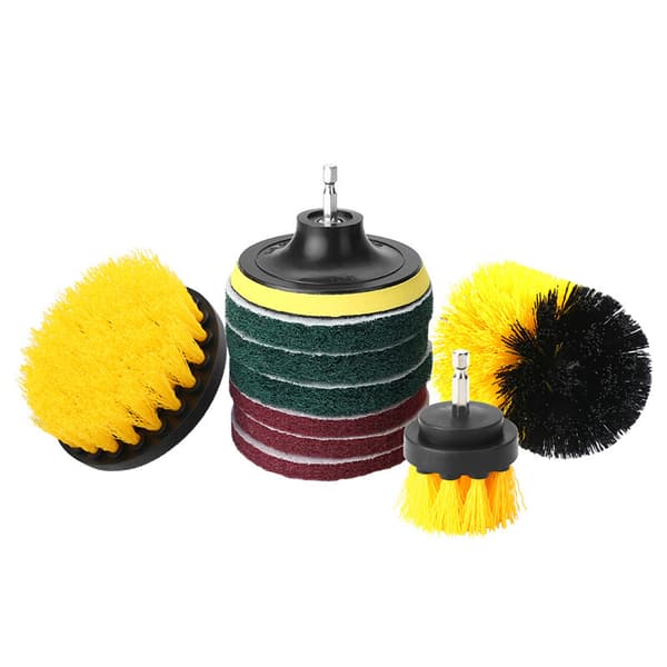 Drill Brush Set for All Cleaning, 10 Pieces