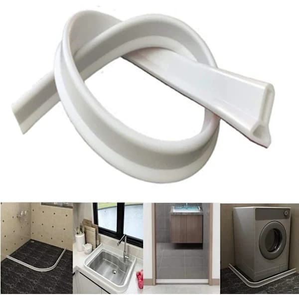 Dusjromsgummi, vanntett silikonlist for bad, tetting av dusjvegg