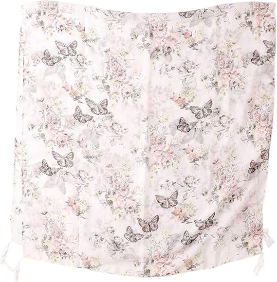 Damsjalar Lätt Sjal Mode Blommig Tryckt Franssjal
