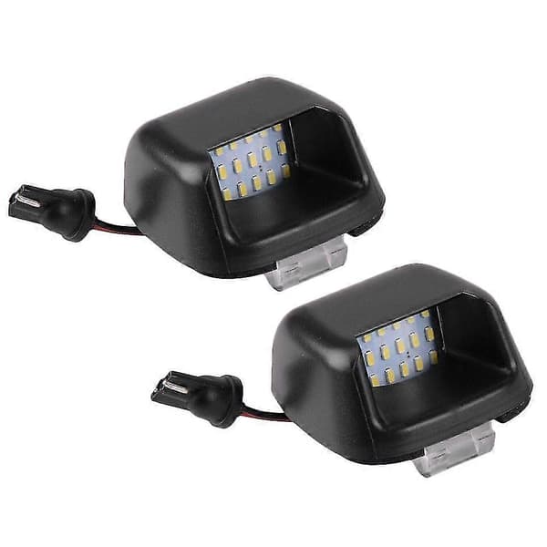 LED-nummerpladelys til Navara D40 2004-2018 - Højkvalitetsbelysning [db] black