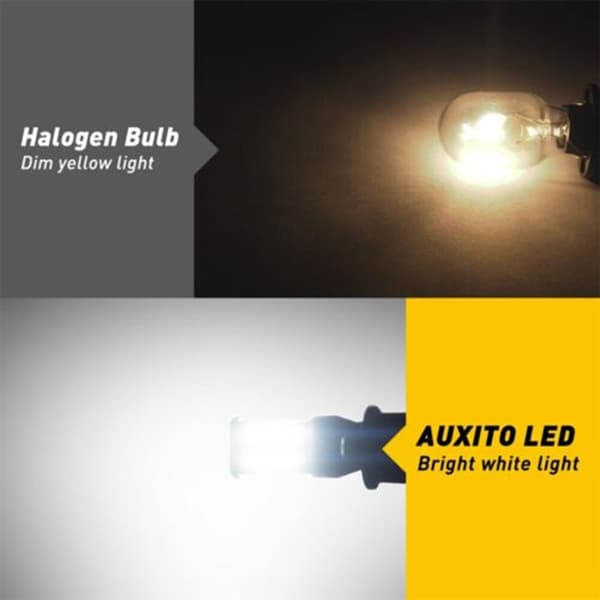 2*LED Baklys Bremselys T15 2835 15SMD Canbus W16W Super