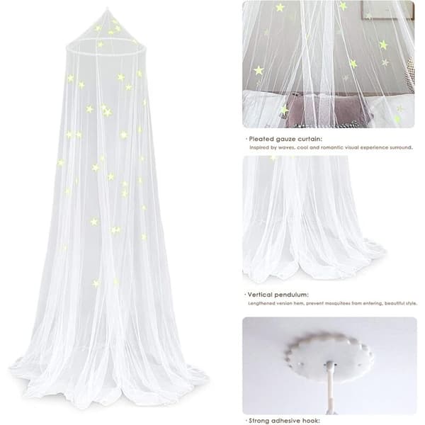 Dome Mosquito Net, Single/Double Bed Mosquito Net, Bed Canopy Mosquito Net, Cot Mosquito Net, Four-Poster Bed Mosquito Net, Large Dome Bed Mosquito