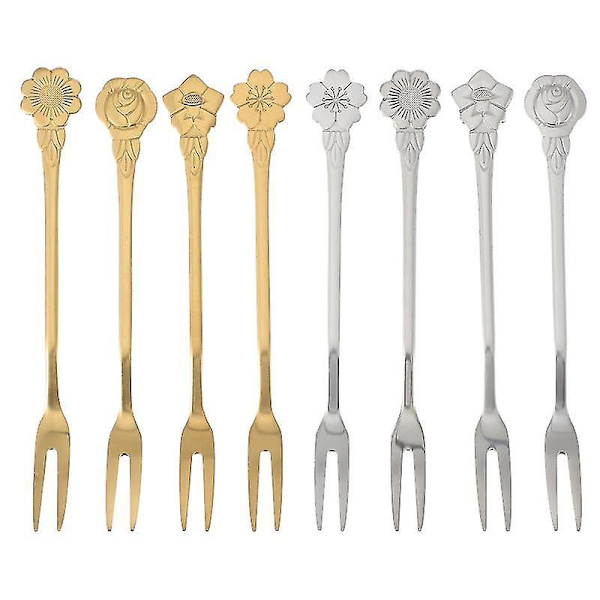 8 stk Dessertgafler