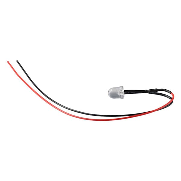10 st förkopplade LED-dioder BLÅ 10MM blue 10mm-10mm