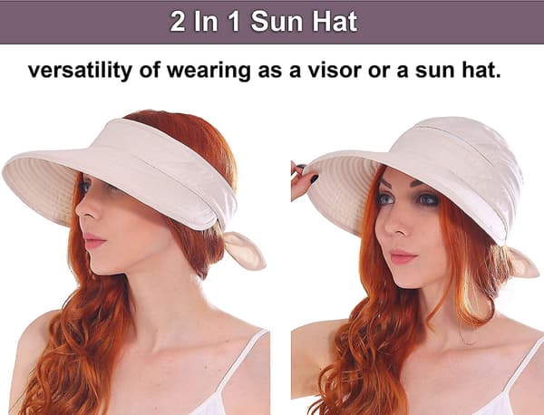 UV-beskyttelse Strandhat Solbeskyttelse Strandhat (FMY) Beige Beige