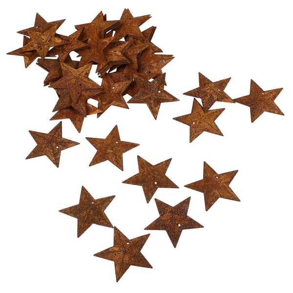 150 pcs Metal Five-Pointed Star Pendant DIY Hanging Rusty Pentagram Pendant