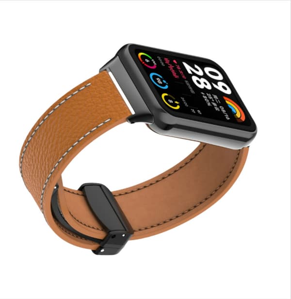 Xiaomi Mi Band 9 Pro magnetisk foldbart armbånd Brun kaffe