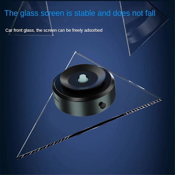 Mobile Phone Holder Magnetic Vacuum Suction Car Mount Universal Double-Sided Suction Cup 360 Rotation