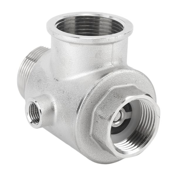 5-way Check Valve DN32 Aluminum Alloy Backflow Preventer Internal External Spring Thread