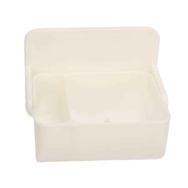 Wall Makeup Sponge Holder Rotatable Bottom Drainage Hole Design Self-Adhesive Powder Puff Rack for Bathroom Bedroom