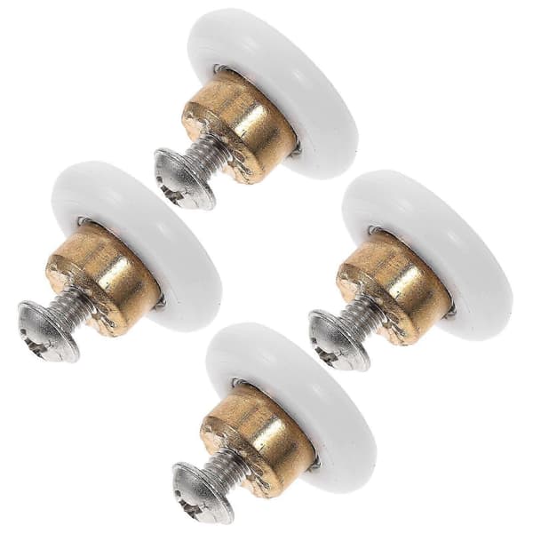 Bathroom Pulley Sliding Door Rollers Property Manager Versatile Use Nylon 4pcs Multi 2.00X2.00X1.00CM Multi 2.00X2.00X1.00CM