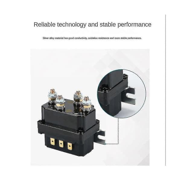 12v Spil Vippekontakt Tommelfinger 250a Solenoid Relæ Kontaktor Spil Til Atv Utv