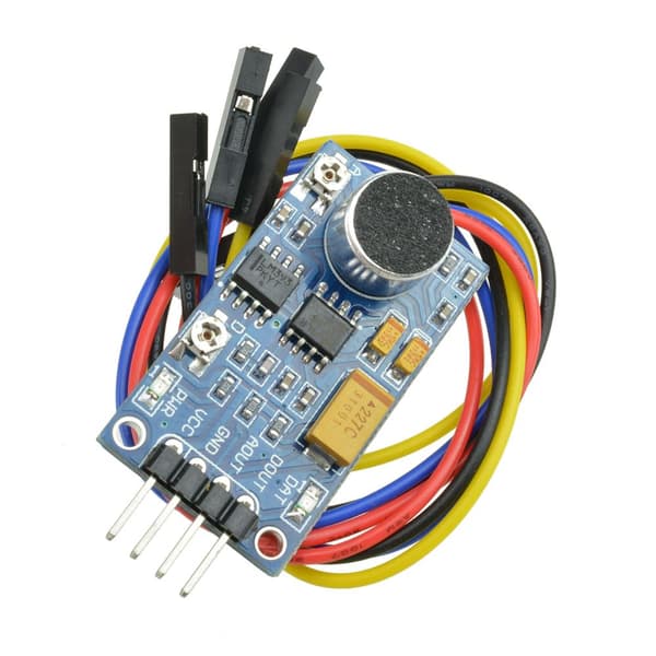 2 kpl LM386 äänisensorimoduuleja mini-ohjaustunnistus DC3.3V-5.3V -
