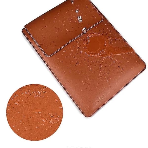 PU-etui til MacBook Air Pro 13 13.3 14 15.4 tommer notebook-beskyttelse kølestativ