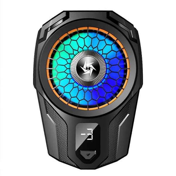 Phone Cooler with Semiconductor Cooling Chip Mobile Phone Radiator Fast Cooling Suitable for Most Mobile Phones B