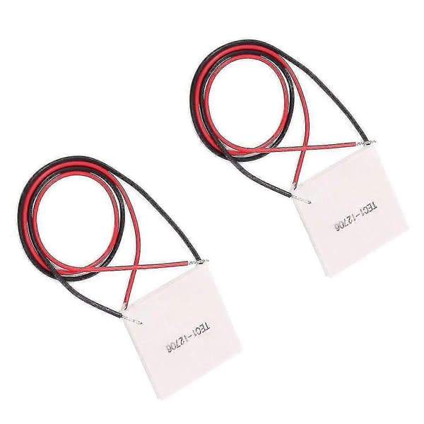 2 stk Tec1-12706 Kjøleplater Tec1-12706 12v 6a Kjøleribbe