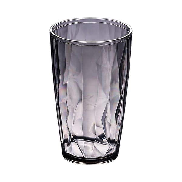 Uknuselige Drikkeglass 490ml Akryl Splintfri Vannglass Ølglass Lysegrå Light Grey