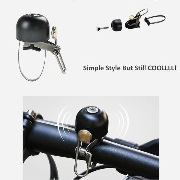 Classic Bicycle Bell for Road Bikes, Mountain Bikes, BMX Bikes