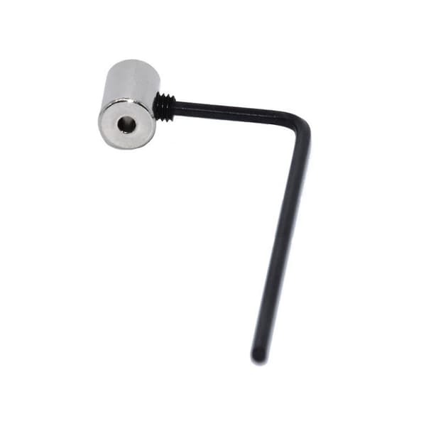 Pin Locks Pin Backs Locking Clasp with Wrench 10 Pieces Locking Pin Holders (FMY) B B
