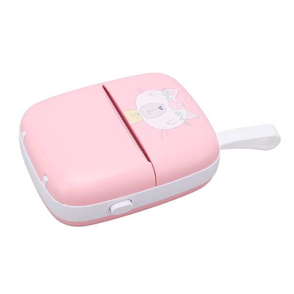 Mini Printer Pink Multifunctional Portable Mini HD WiFi Mobile Phone Photo Title Note Error Question Thermal Printer