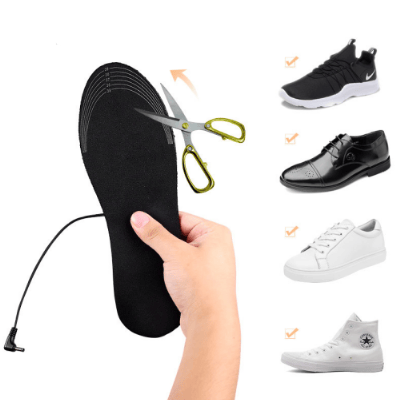 USB Heated Insoles, Electric Foot Warmer, Charging and Heating, w