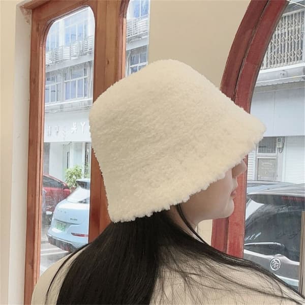Lamme Bucket Hat Fiskerhat SVART sort black
