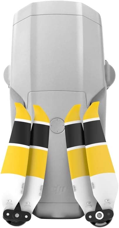 Air 2S Propeller Low Noise Foldable 7238F Propeller Compatible with DJI Mavic Air 2/Air 2S Drone (Black Yellow White 4pcs)