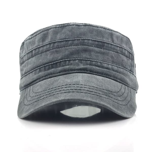 Vasket bomull militær caps kadett hær caps unik vintage design