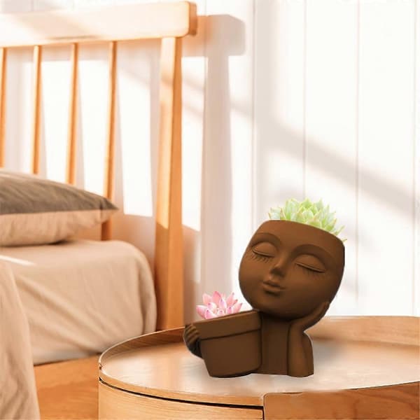 Succulent Flower Pot Resin Silicone Mold Suitable for DIY Garden Flower Pot
