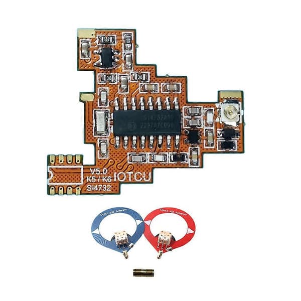 SI4732 V5.0 FPC Modification Module & 2xDonut Antenna for K5 K6 HF Shortwave Full Band/Single Sideband Reception