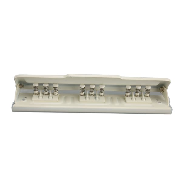 9-hole punch white manual 8-sheet capacity DIY hole puncher for A4 B5 B6 A5 A6 paper