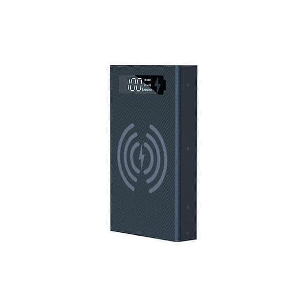 DIY 5X18650 Power Bank Case Removable Portable Battery Charging Storage Box Shell CX5 with LED Lighting Without Battery