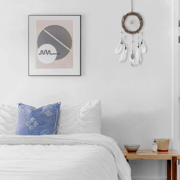 Dream Catcher for Bedroom, Wall Decoration, Handmade Vine Pattern with