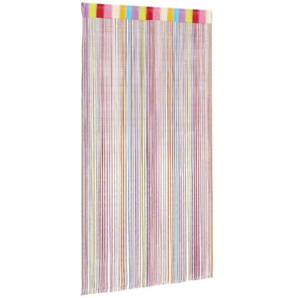 Trådgardiner 2 stk Flerfarget 100x250 cm vidaXL Multicolour Multicolour
