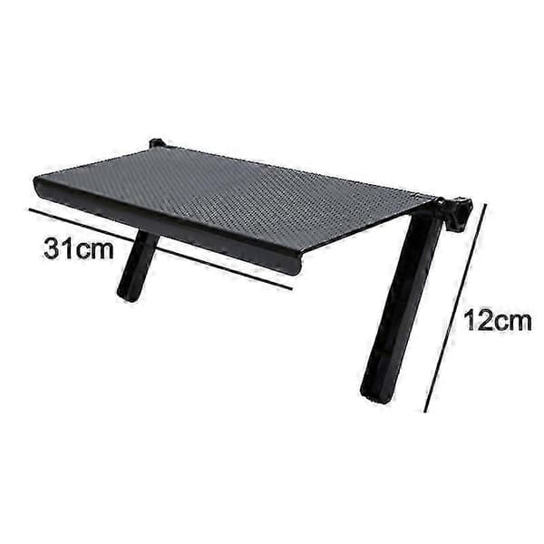 TV Top Shelf for Cable Box, Computer Monitor Shelf Top Shelf Bracket Desk Storage Shelf