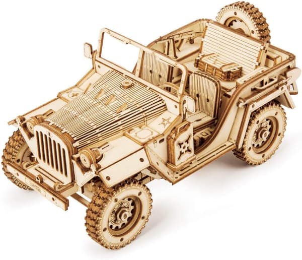 3D-puinen palapeli, mallirakennussarja (Jeep) jeeppi jeep